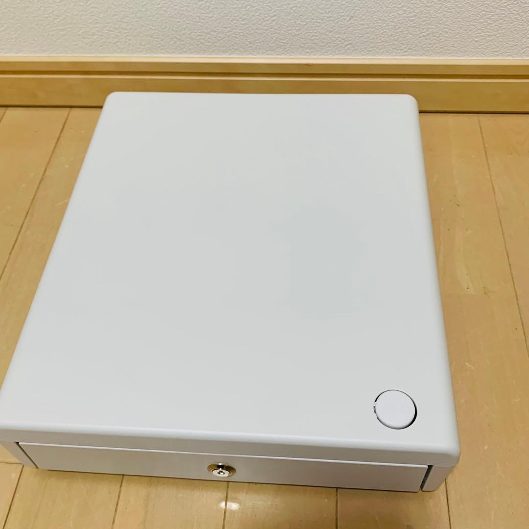 【未使用級】CLOVER クローバー JET-100CHR 鍵付　ロール紙付