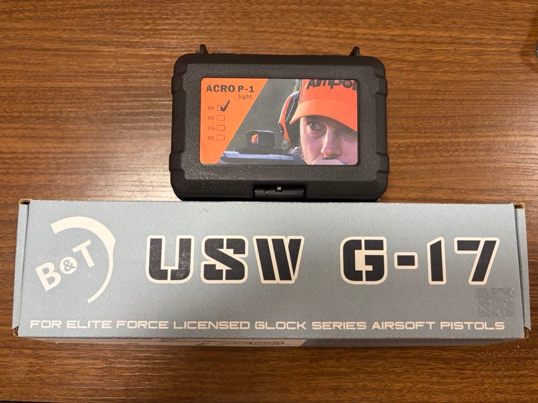 れ*む様 B&T USW-G17 カービンキット　ARCO P-1リアサイト