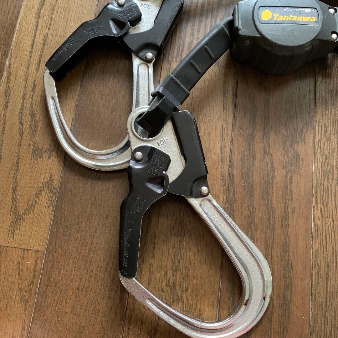 フルハーネス用巻取りランヤード2個セット