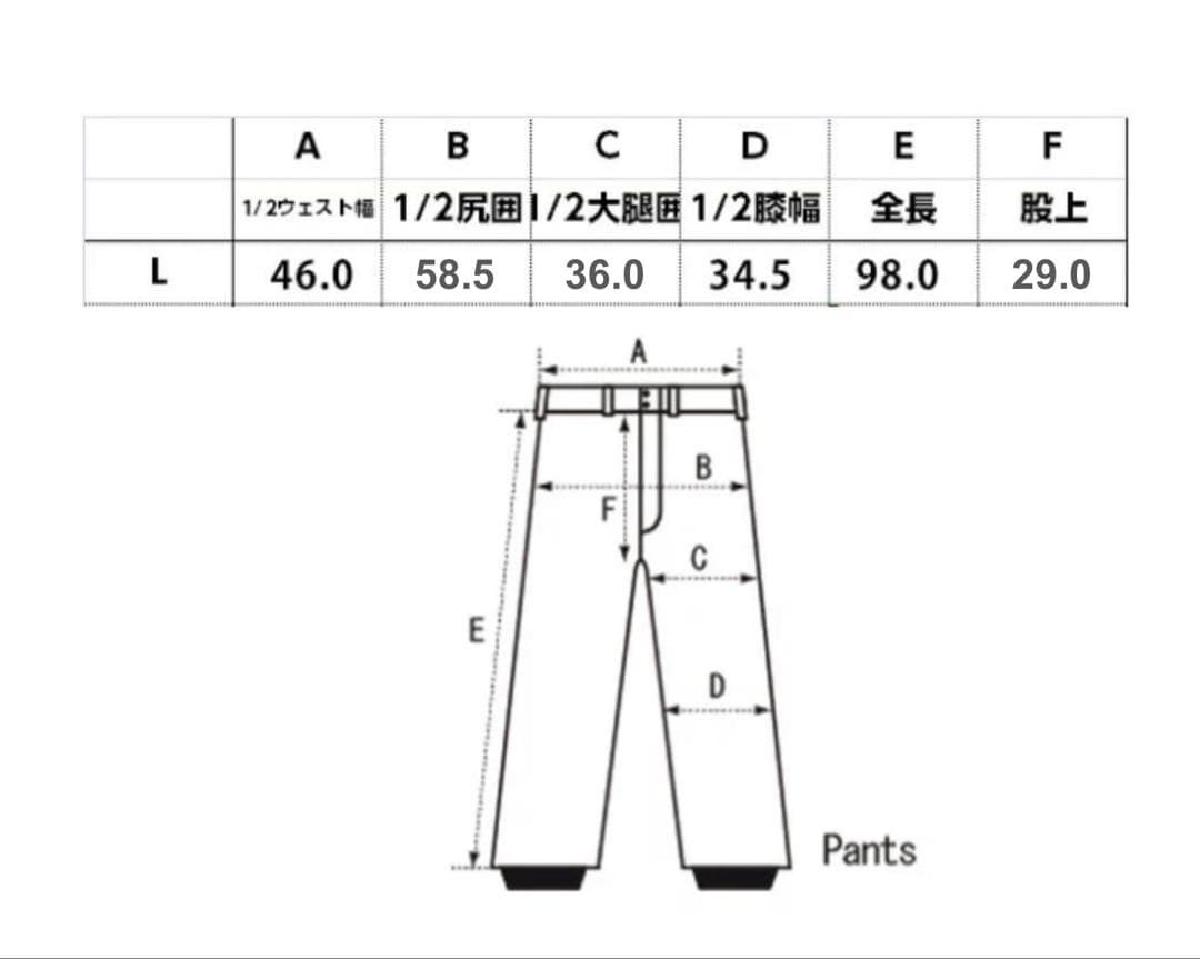 スノーボード ROME SDS BAGGY PANTS BK L