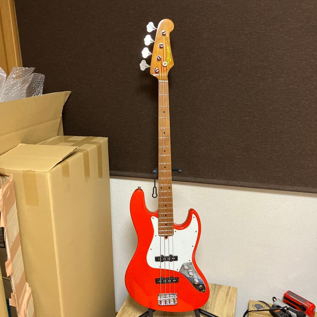 Brian by Bacchus BJB-380 ジャズベ　音出OK　美中古品