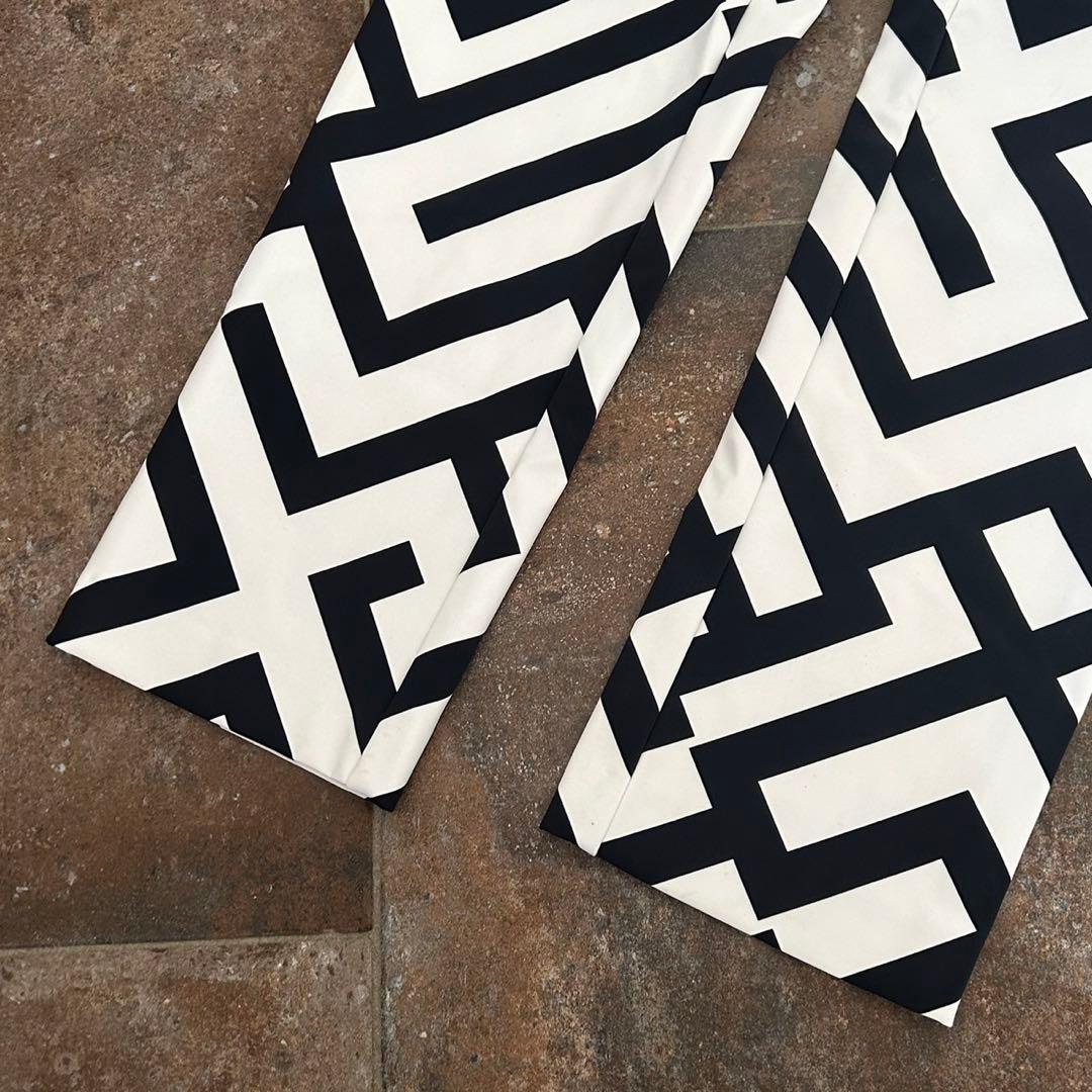 HYDROGEN GOLF ハイドロゲン ストレッチパンツ 幾何学柄 Mサイズ