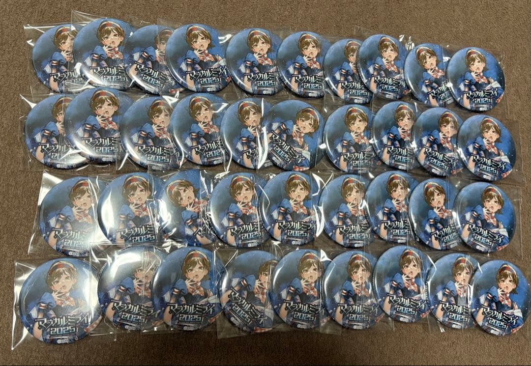 マジカルミライ2025 MEIKO 缶バッジ マジミラ