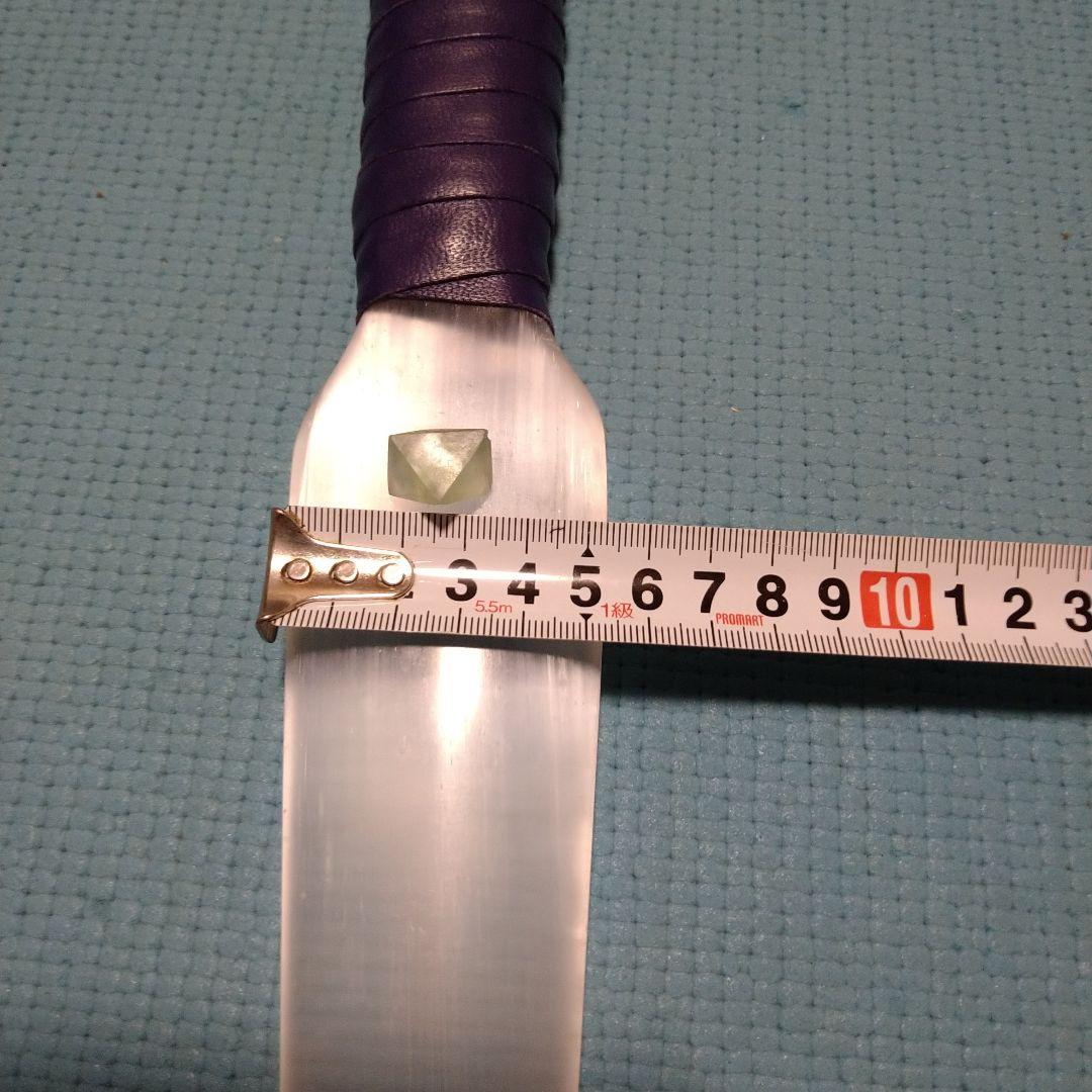 （送料無料）「セレナイトの光の剣」（製作者　トム・レダー氏）