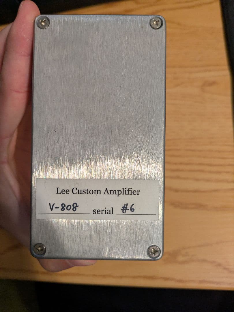 ギター lee custom amplifier v808