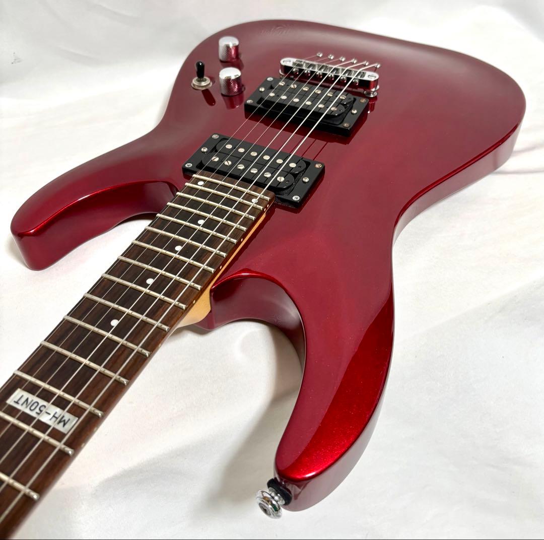 【新品弦張替済】LTD エレキギター MH-50NT アーチトップ