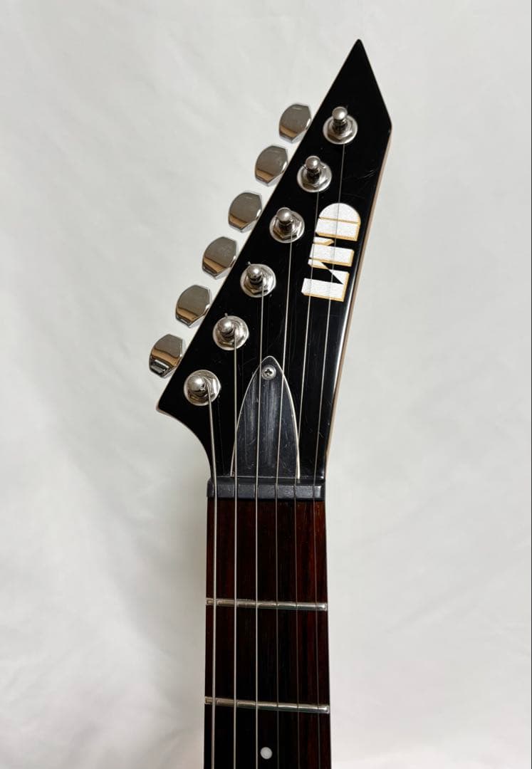 【新品弦張替済】LTD エレキギター MH-50NT アーチトップ