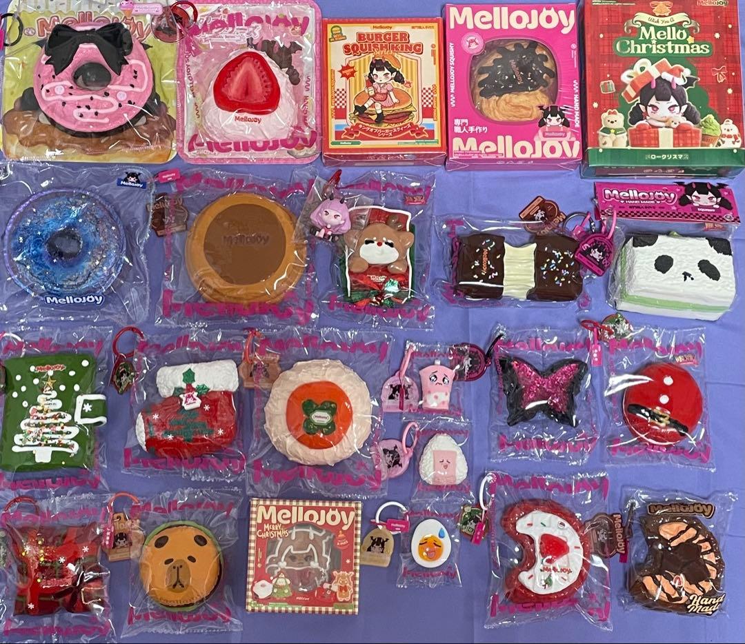 mellojoy メロジョイ スクイーズ まとめ売り スフレ のびるチーズなど