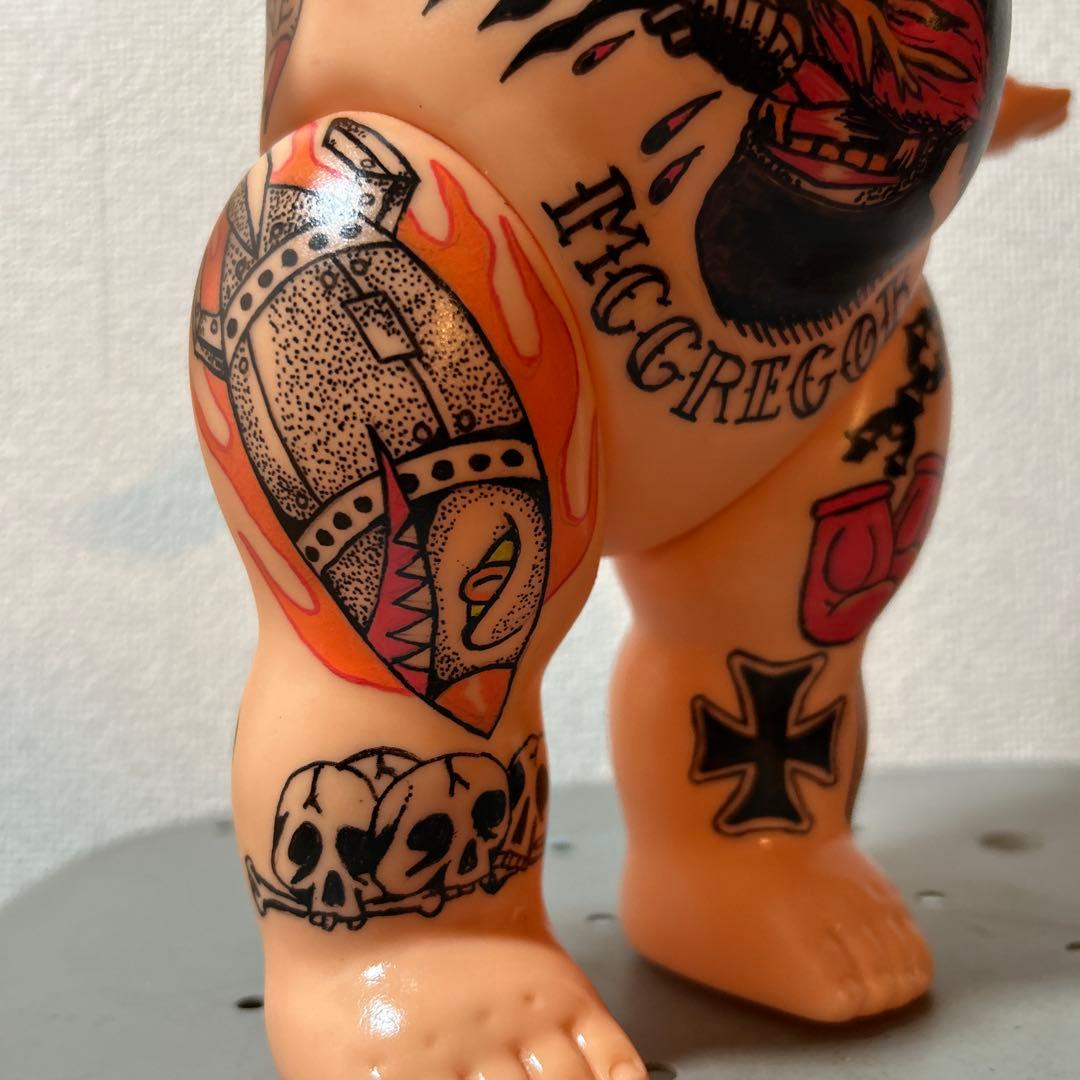 刺青キューピー　アメリカン雑貨　コナーマクレガー　キューピー人形　タトゥー