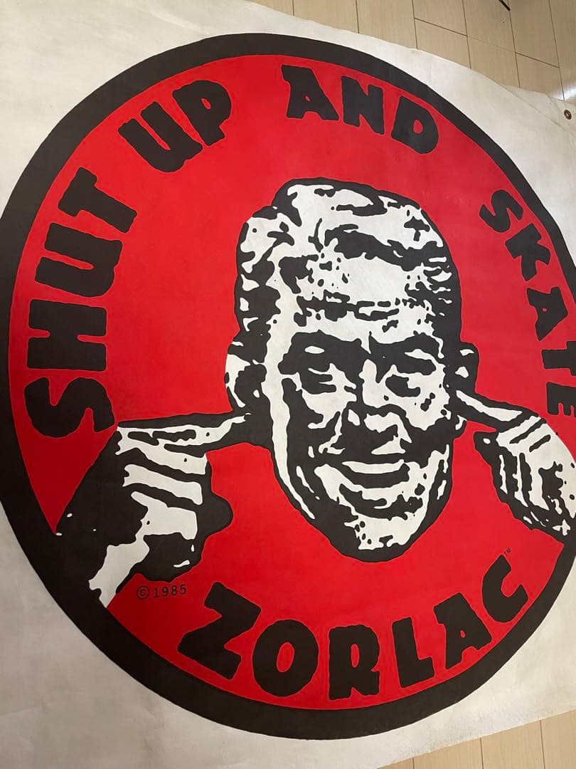 zorlac ポスター タペストリー　バナー　鬼レア　thrasher