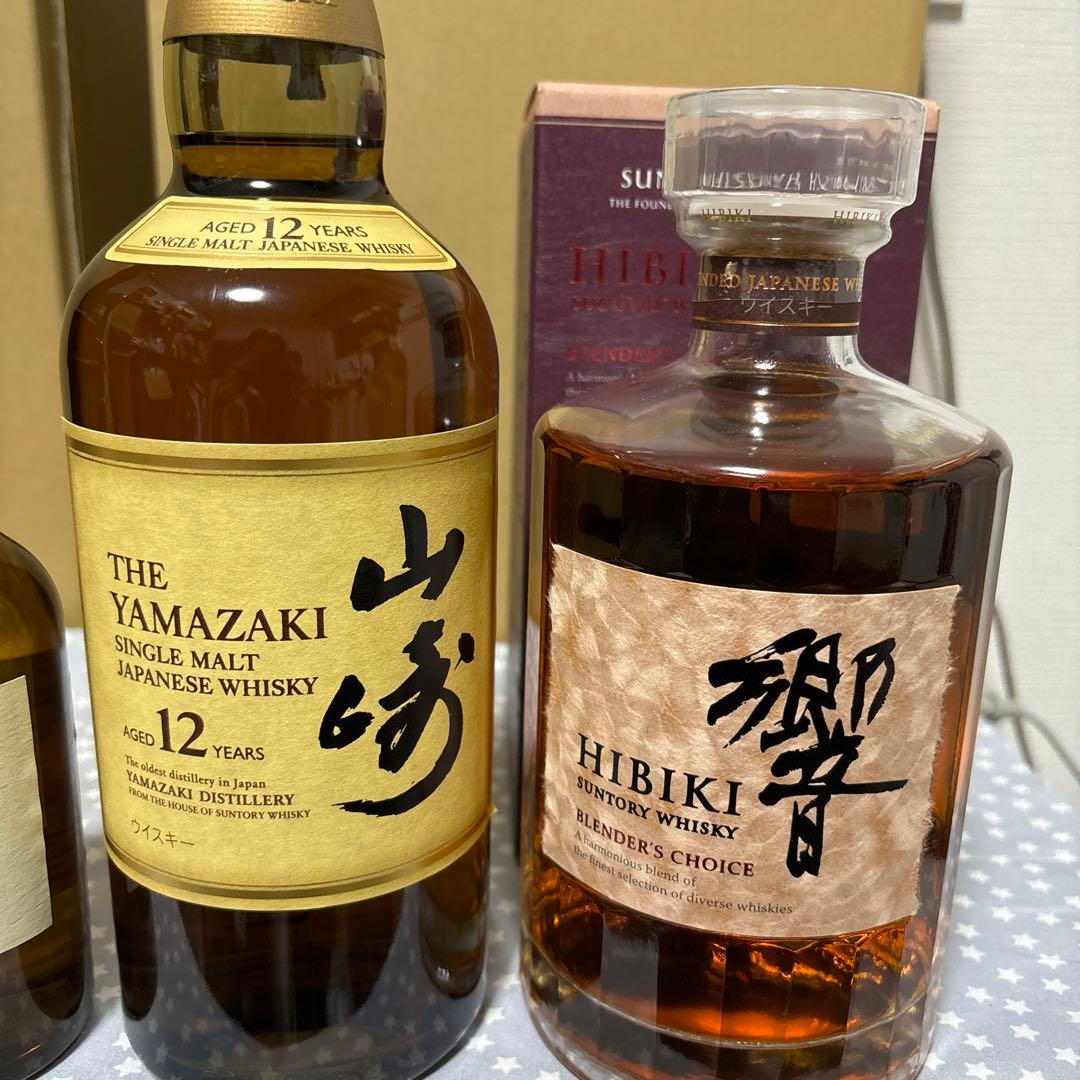 レアジャパニーズウィスキー山崎12年・響BC・白州・白角・余市・富士山麓など