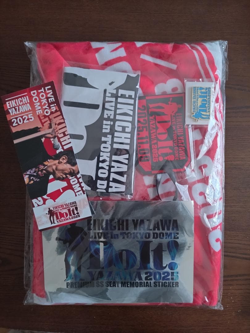 矢沢永吉 ソロデビュー50周年 東京ドームDoIt! PSS記念グッズ