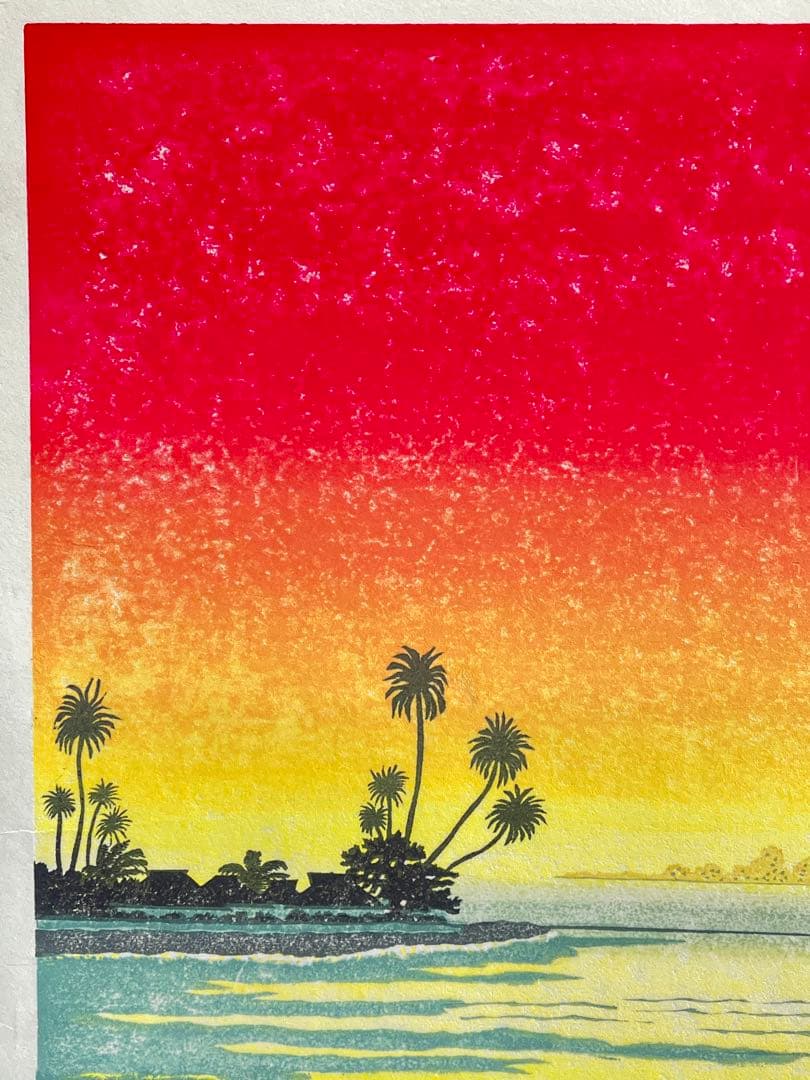 木版画 『Silently Opera』