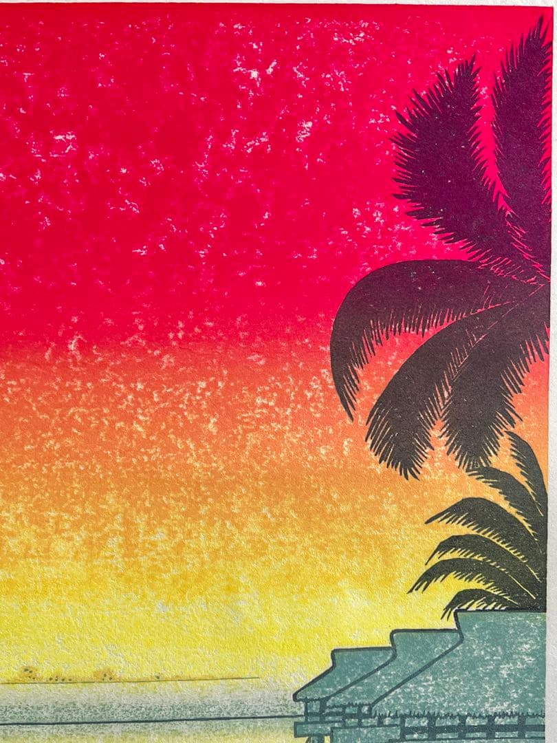 木版画 『Silently Opera』