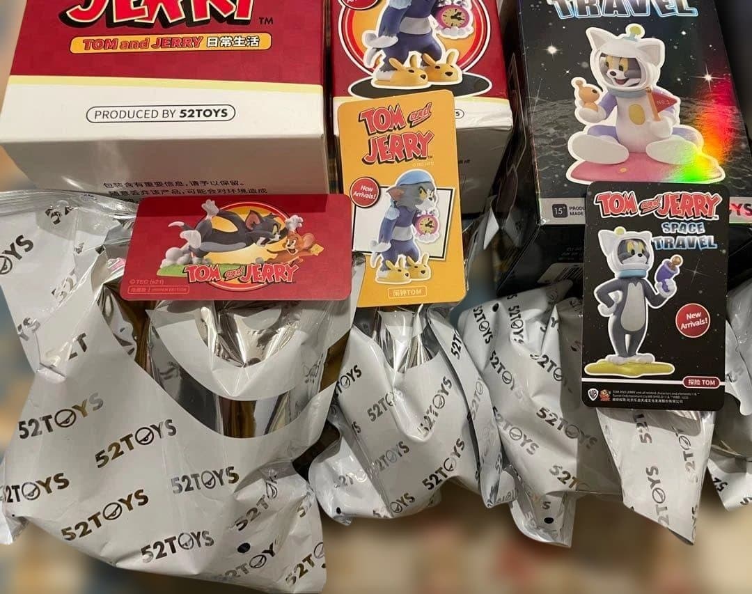 52TOYS トムとジェリー フィギュア 4点セット　スーパーシクレ　生産中止