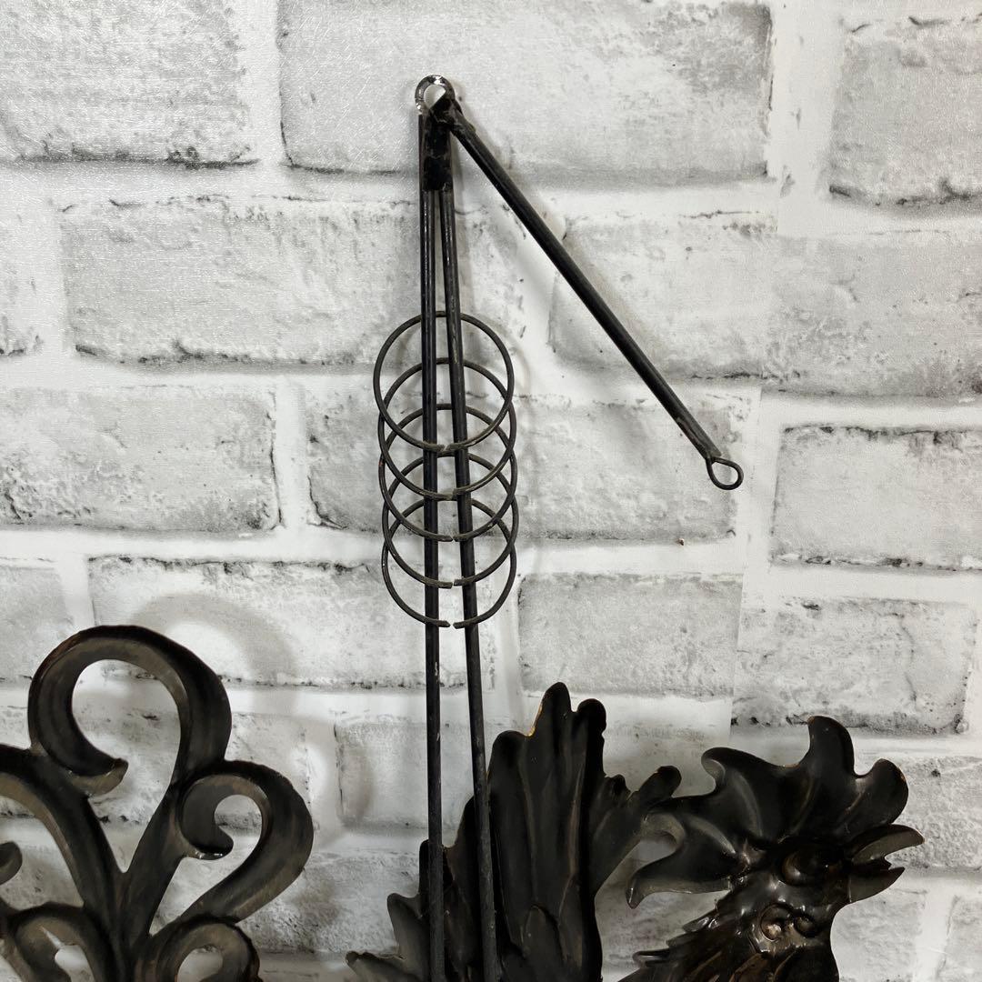 4F 希少 神戸 異人館モチーフ 風見鶏 オブジェ 置物 ヴィンテージ調