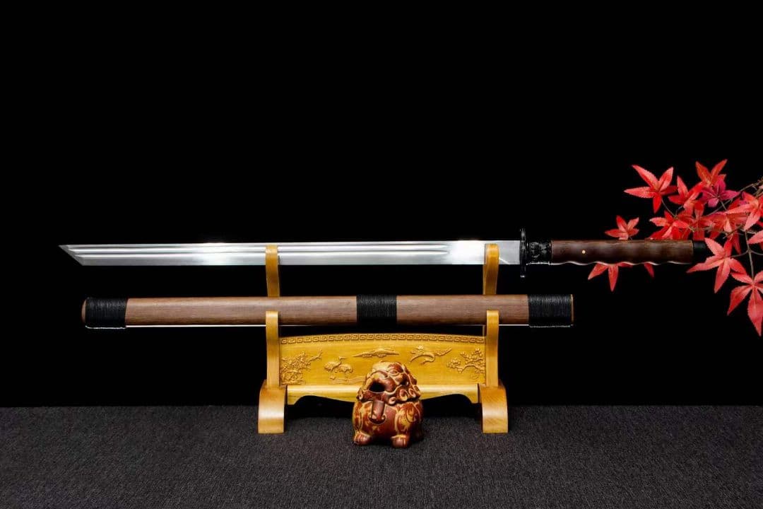 純影唐横刀-高性能マンガン鋼 古兵器 武具　刀装具　日本刀　模造刀 居合刀