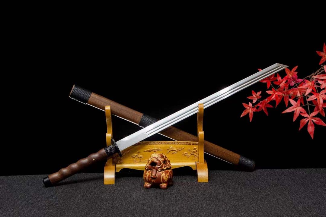 純影唐横刀-高性能マンガン鋼 古兵器 武具　刀装具　日本刀　模造刀 居合刀