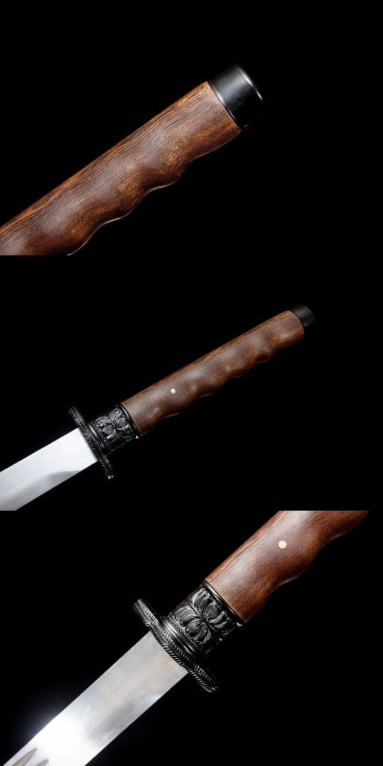 純影唐横刀-高性能マンガン鋼 古兵器 武具　刀装具　日本刀　模造刀 居合刀