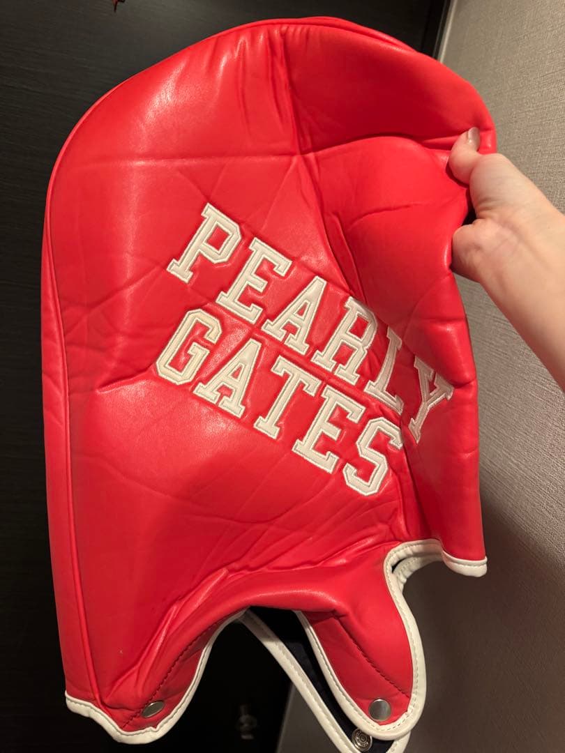 PEARLY GATES ゴルフバッグ キャディバッグ 89 レッド