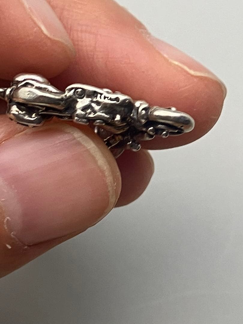 ペンダント　ネックレス　シルバー　925 ゾウ　天使　人魚　音符　バイク