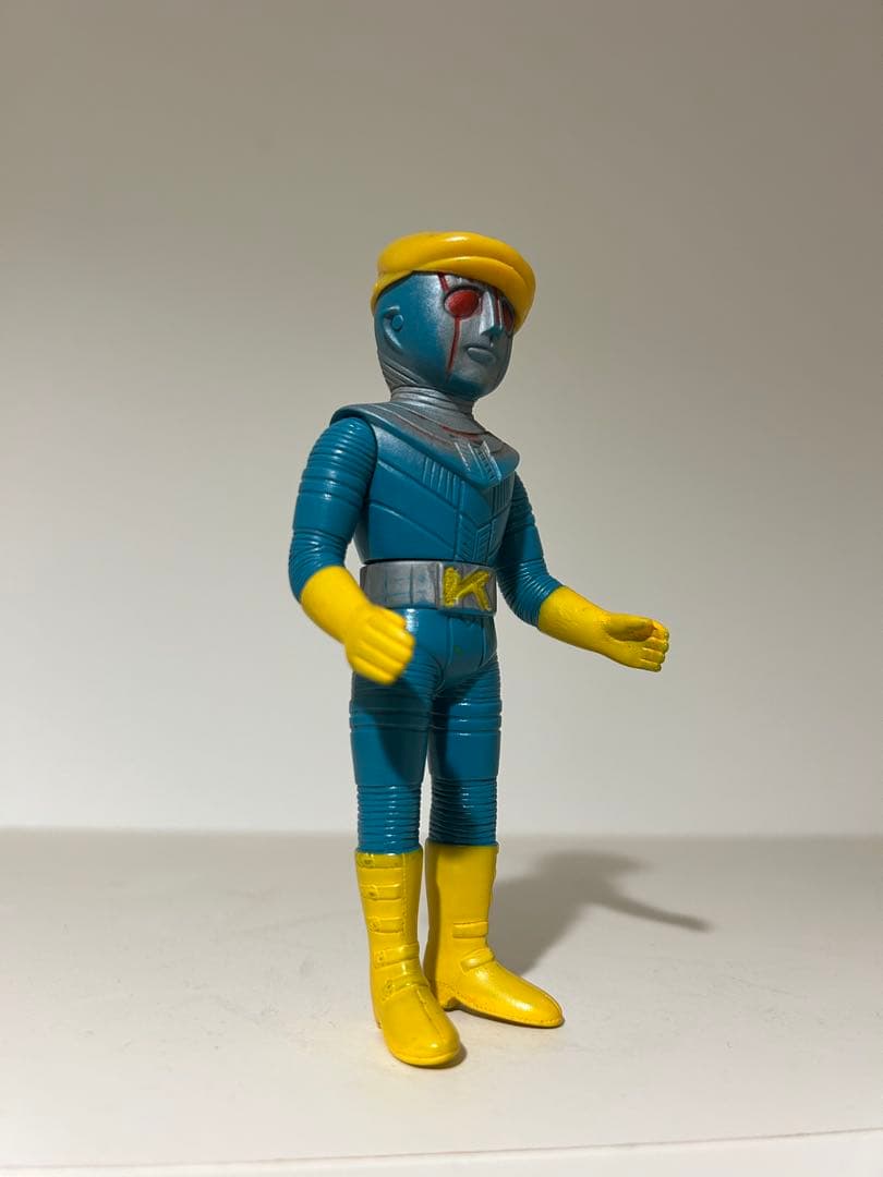 【激レア】　ロボット刑事　帽子あり　当時物　ソフビ　昭和　特撮