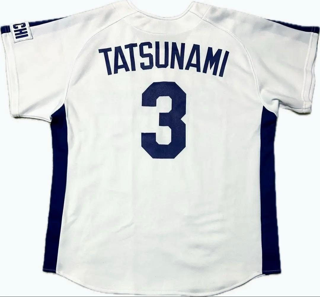 中日ドラゴンズ 立浪和義 3番 ユニフォームシャツ 一球 プリント ホーム用