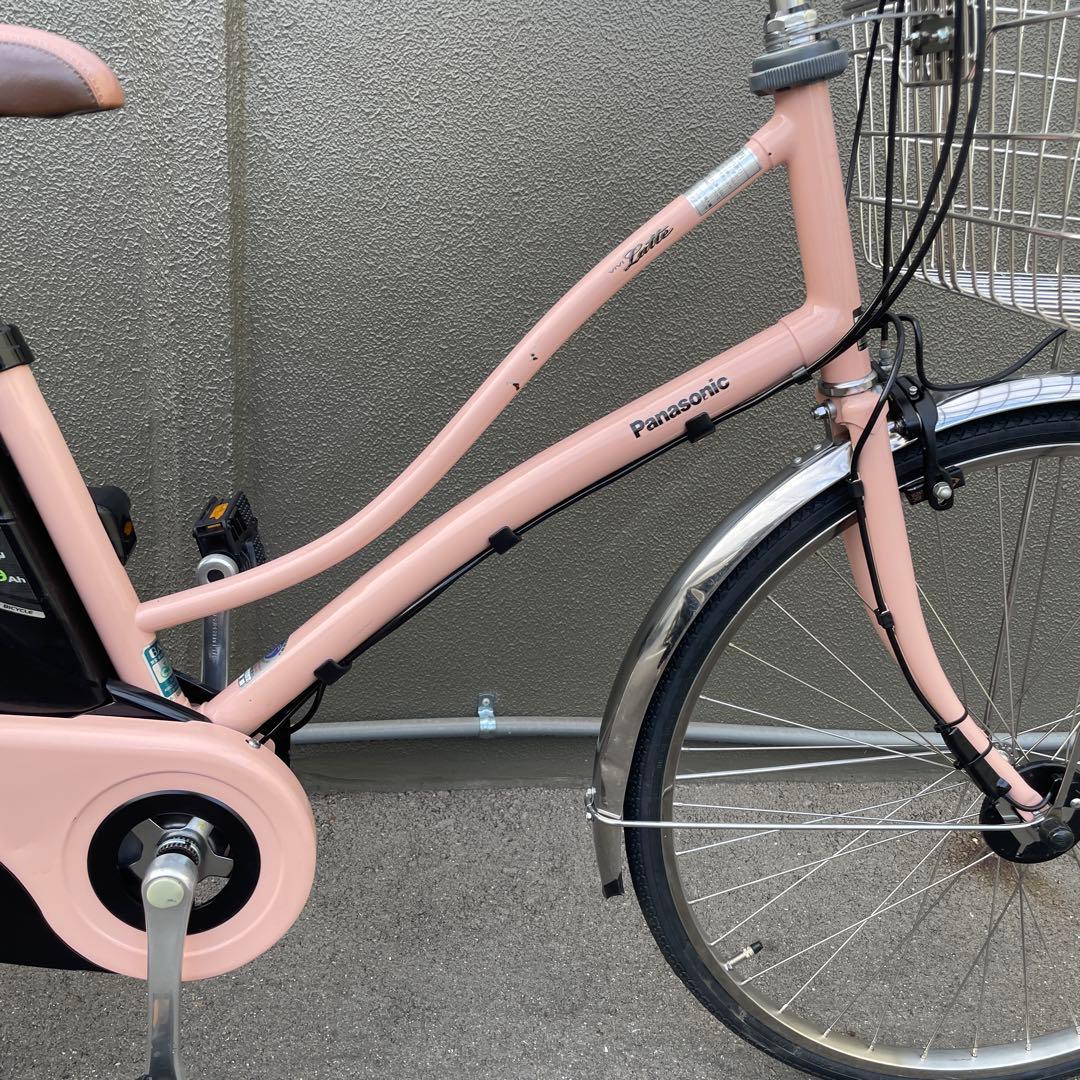 パナソニック電動アシスト自転車26インチピンク