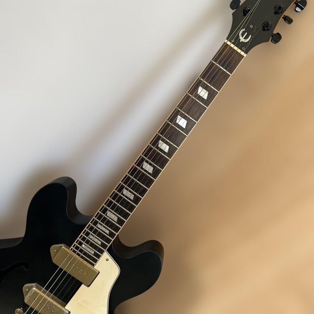 【激レア】エピフォン カジノ マッドブラック Epiphone Casino