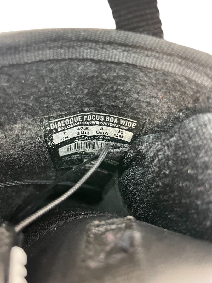 サロモン DIALOGUE FOCUS BOA WIDE 26cm