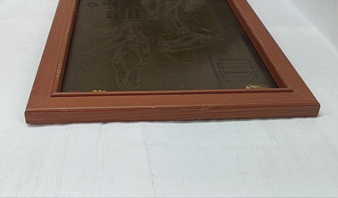 ・マウイ島　ロイヤル　カアナパリゴルフコース　銅板レリーフ　by LENOX