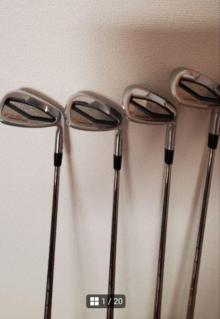 コブラ アイアンセット 6本 スチール　5-PW