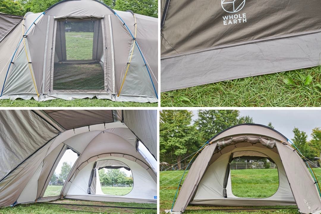 EARTH DURA W ROOM SC キャンプ テント 防虫 2ルーム