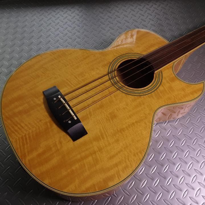 Vantage VB40CEF エレアコ アコースティック フレットレス ベース