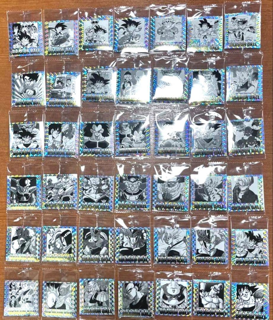 ドラゴンボール40周年記念 シールウエハース 42種　フルコンププリートセット