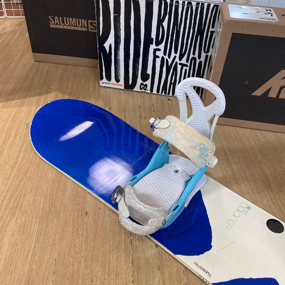 BURTON×UNION　バイン付きスノーボードセット　テリエモデル　バートン