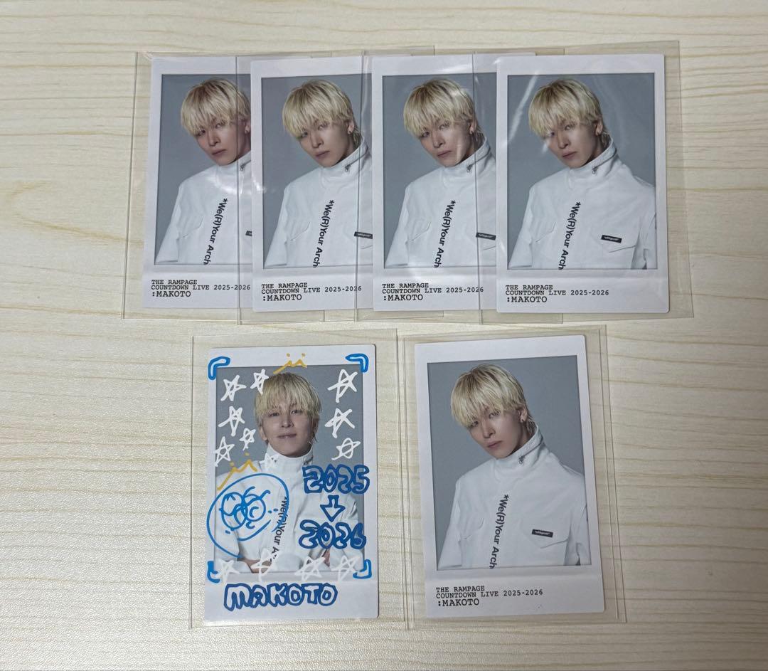 長谷川慎 フォトカ ステッカーカード カウコン シクレ