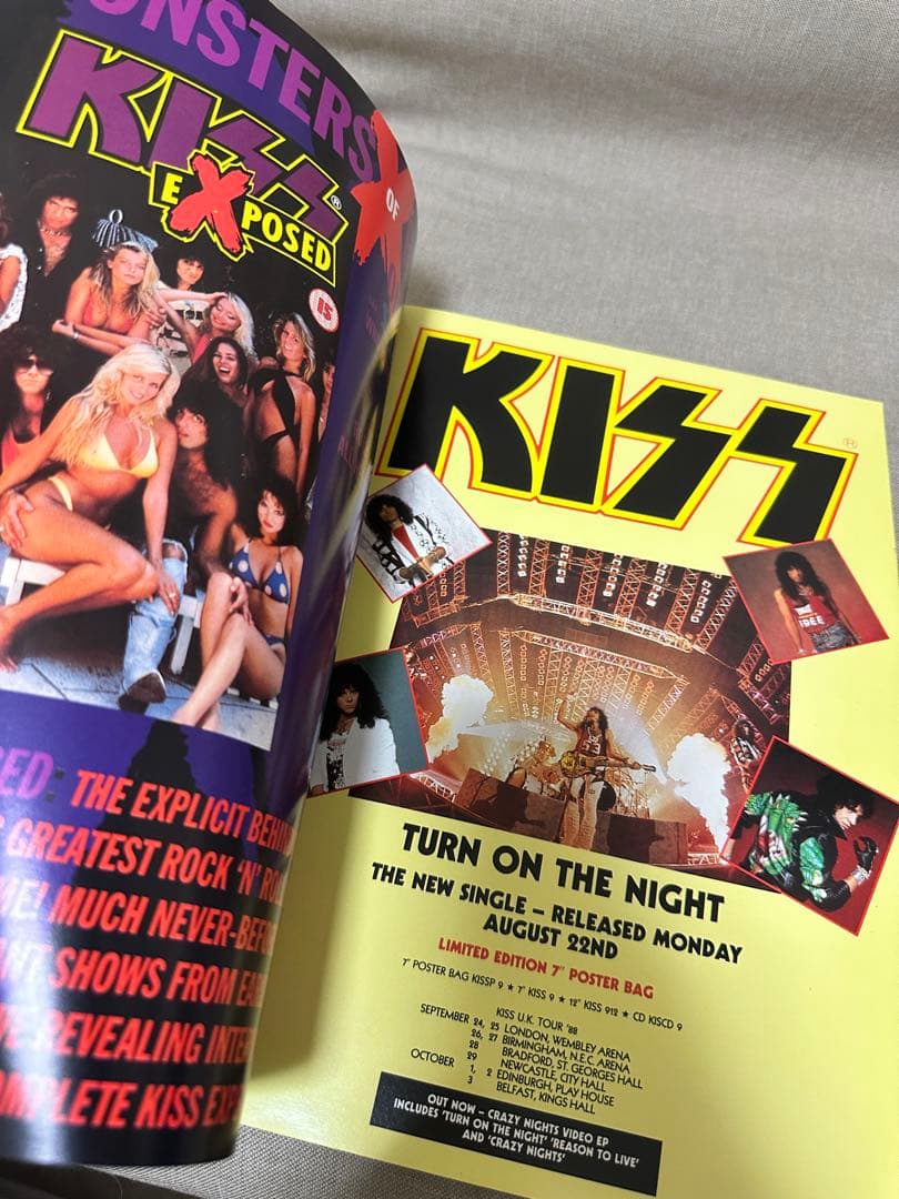 ミュージシャン KISS Monsters of Rock Donington 1988