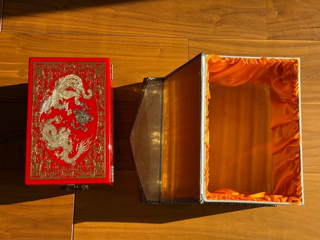 【新品未使用】ジュエリーボックス 漆器 宝石箱 小物入れ アンティーク