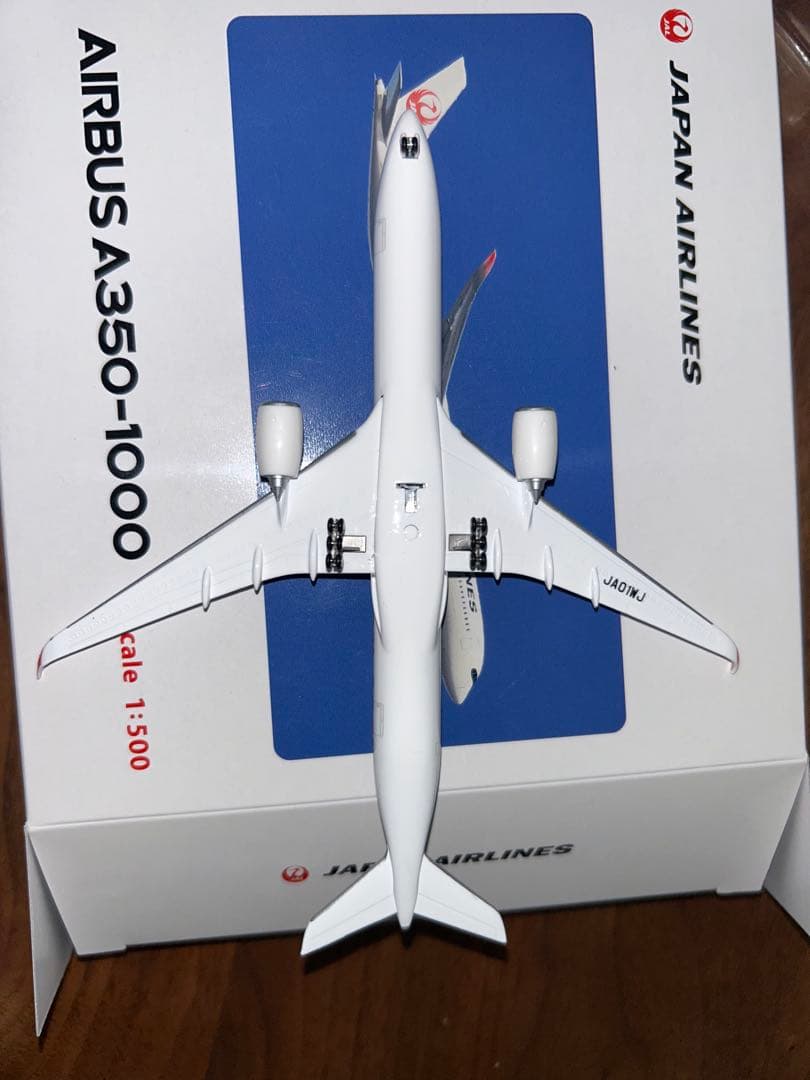 JAL AIRBUS A350-1000 1号機1/500スナップインモデル
