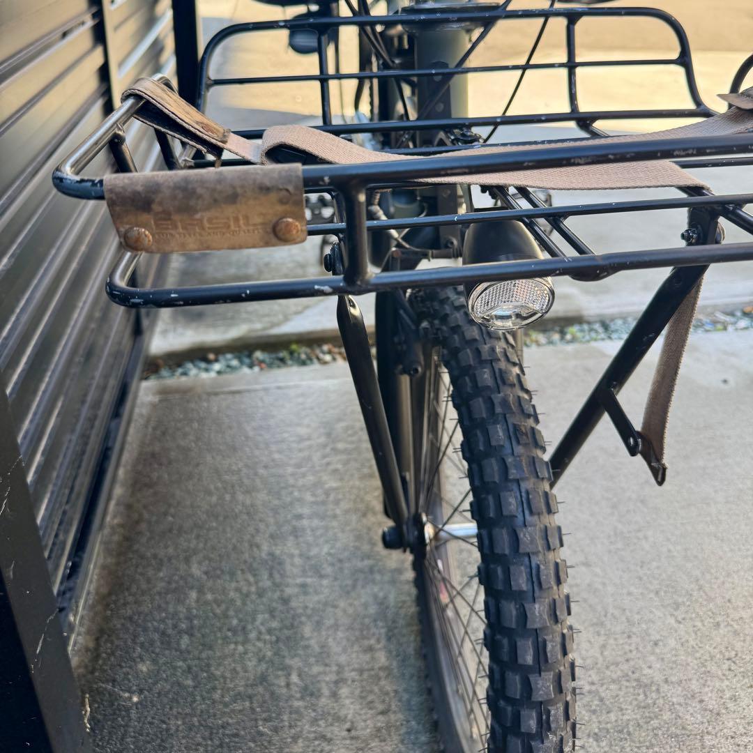 Panasonic ez カスタム　電動アシスト自転車 前後チャイルドシート付き