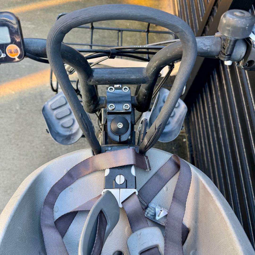 Panasonic ez カスタム　電動アシスト自転車 前後チャイルドシート付き