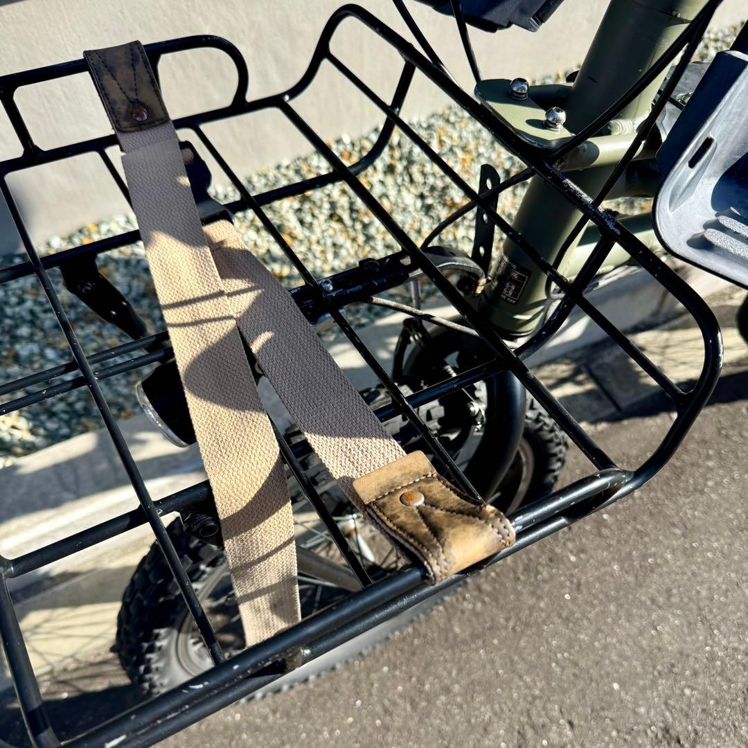 Panasonic ez カスタム　電動アシスト自転車 前後チャイルドシート付き