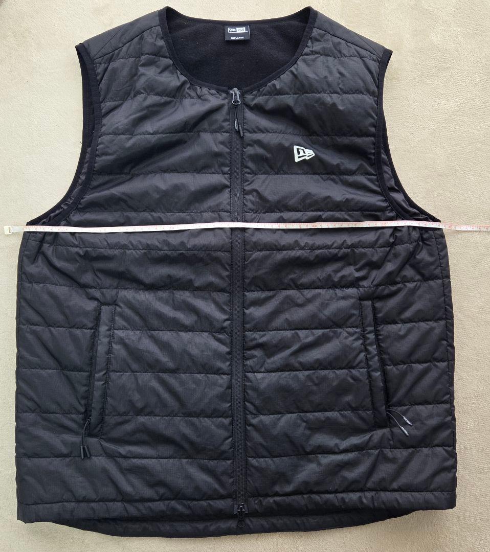★美品★NEW ERA ニューエラ ブラック ゴルフベスト XXL