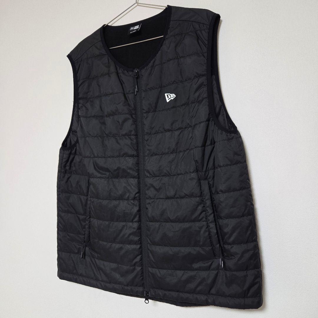 ★美品★NEW ERA ニューエラ ブラック ゴルフベスト XXL