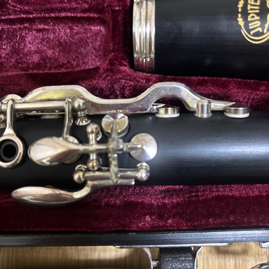 ジュピタークラリネットＪＣＬ６３１クラリネット本体 黒色 ケース付き