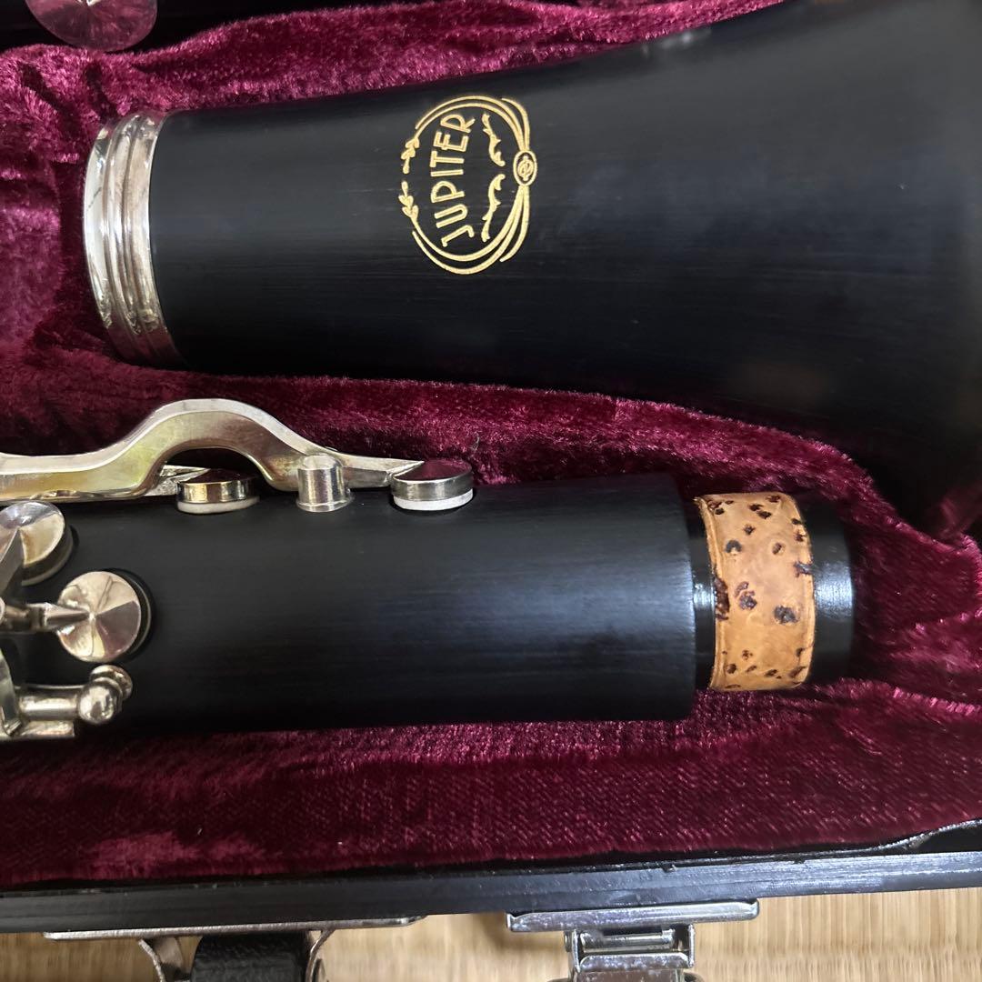 ジュピタークラリネットＪＣＬ６３１クラリネット本体 黒色 ケース付き