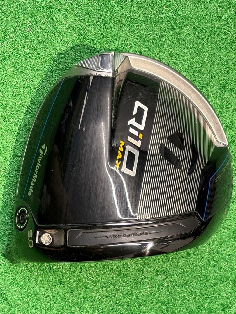 中古　Ｑi10 MAX ドライバー　9.0度　ヘッドのみ　ヘッドカバー有