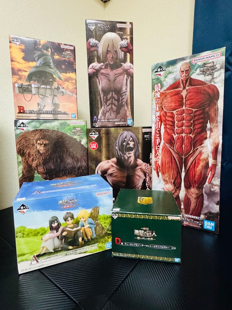 一番くじ進撃の巨人フィギュアセット