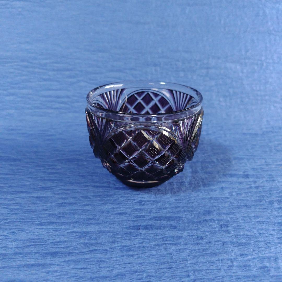 島津薩摩切子　色被せガラス　　盃　小鉢　ガラス　レトロ